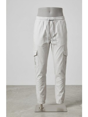 Çocuk Unisex Kargo Cep Lastikli Pantolon