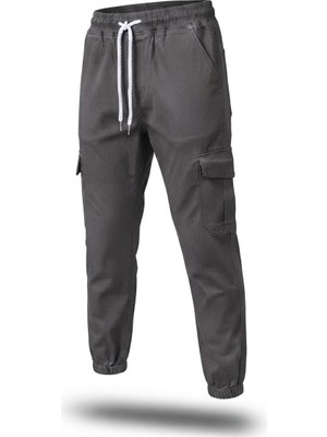 Çocuk Unisex Kargo Cep Lastikli Pantolon
