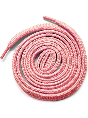 Hapshoe Pembe 7 mm Kalınlığında 1 Çift Yassı Spor Ayakkabı Bağcığı
