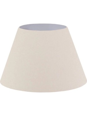 St. Morritz Pratik Krem Kumaş Konik Lambader Başlığı AYD-2636