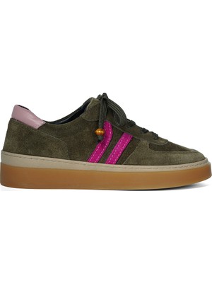 Zeytuk Kadın Hakiki Süet Deri Sneakers Ayakkabı