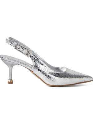 Zeytuk Kadın Rugan Slingback Ayakkabı