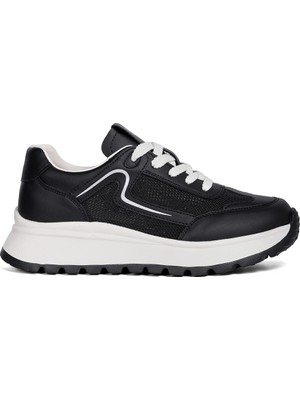 Zeytuk Kadın Suni Deri Sneakers Ayakkabı