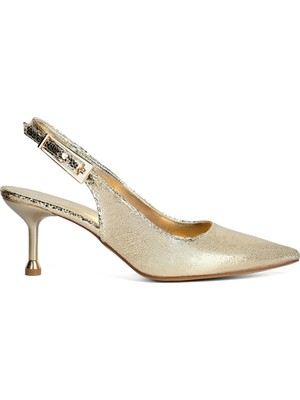 Zeytuk Kadın Rugan Slingback Ayakkabı