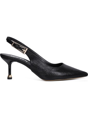 Zeytuk Kadın Rugan Slingback Ayakkabı