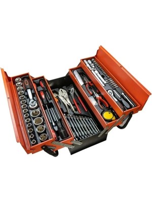 St. Morritz 85 Parça Metal Çantalı Takım Sandığı