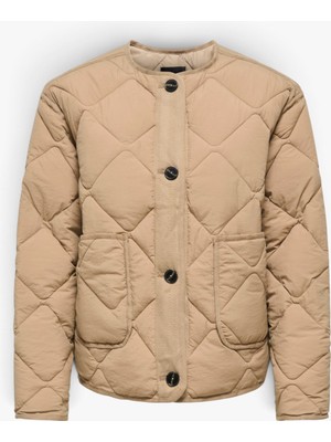 Only Onlharrıet Quılted Jacket cc Otw Kadın Kahverengi Ceket - 5010242