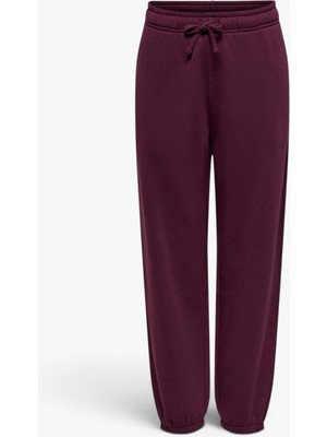 Only Onlbest Cuff Pant Swt Kadın Mor Eşofman Altı - 15357504