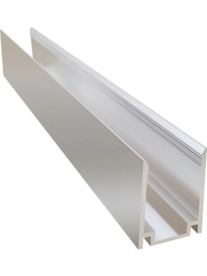 Ledarmy Neon Led şerit tutucu Alüminyum Kanal Profil 11x15mm Sabitleme Kanalı Eloksallı 2 Metre Montaj Aparatı