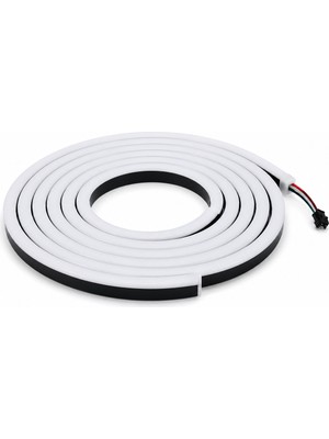Ledarmy Neon LED Şerit RGB Piksel 5 Metre IP65 Su Geçirmez Adreslenebilir SMD2811 DC12V Esnek Silikon LED Bant 6x12mm 2.5cm Kesilebilir Dekoratif Aydınlatma