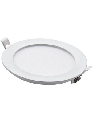 ZMR-205 2’li Set 15W Gömme LED Spot Slim Panel 3000K Günışığı Yuvarlak Alüminyum Kasa Tavan Spotu