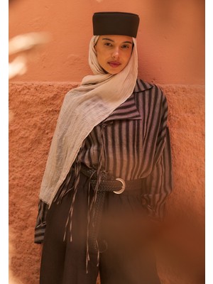 Fresh Scarfs Dubai Premium Şal Bej