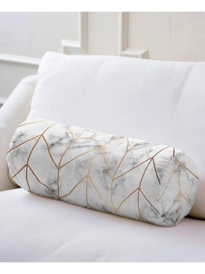 Rem Home Rengirenk Dekoratif Kırlent Kılıfı Geometrik 60 x 20 cm Salon Koltuk Kanepe Yastık Kılıfı