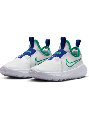 Nike Flex Runner 2 Psv Lastikli Unisex Beyaz Çocuk Ayakkabısı