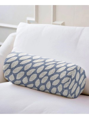 Rem Home Rengirenk Dekoratif Kırlent Kılıfı Gri 60 x 20 cm Salon Koltuk Kanepe Yastık Kılıfı