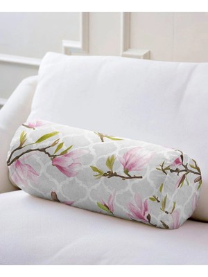 Rem Home Rengirenk Dekoratif Kırlent Kılıfı Geometrik 60 x 20 cm Salon Koltuk Kanepe Yastık Kılıfı