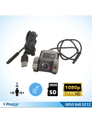 St. Morritz Araç Dvr Newfron Sürüş Kaydedici Kamera USB Full Hd 1080P 170° Geniş Açı