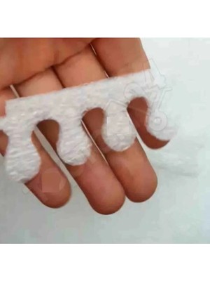 St. Morritz 100 Adet Pedikür Parmak Arası Kullan At Ayırıcı Seperatör Tek Kullanımlık Ayraç