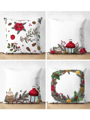 Rem Home Rengirenk Dekoratif Kırlent Kılıfı Sarı Modern 43 x 43 cm Salon Koltuk Kanepe Yastık Kılıfı