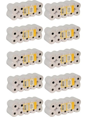 Seyfikırtasiye 56X16 Termal Rulo Pos Rulosu 100 Adet (10 Paket) Umur Orjinal ve Tam Metraj