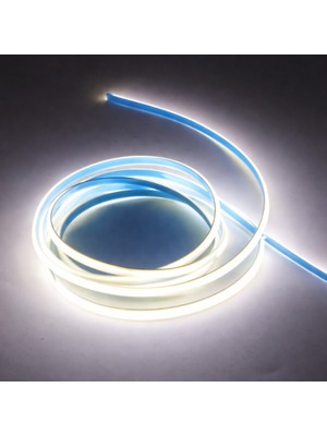 Ledarmy COB Led şerit 5metre 24V 480LED/m 6000K soğuk beyaz 10W 8mm IP20 aydınlatma ışık hortum kendinden yapışkanlı