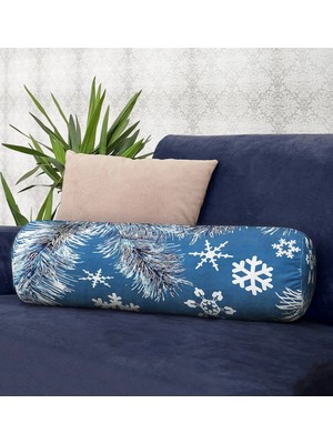 Rem Home Rengirenk Dekoratif Kırlent Kılıfı Modern 60 x 20 cm Salon Koltuk Kanepe Yastık Kılıfı