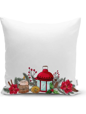 Rem Home Rengirenk Dekoratif Kırlent Kılıfı Sarı Modern 43 x 43 cm Salon Koltuk Kanepe Yastık Kılıfı