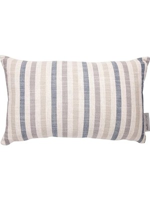 Concept Alba Striped Kırlent Lacivert 30X50