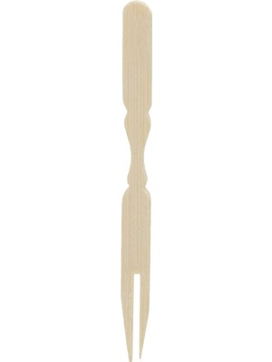 Kullan At Market Dolphin Bambu Cips Çatalı, 9 Cm, 100'LÜ