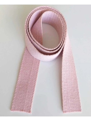 St. Morritz Çanta Aksesuar 4 cm Pamuklu Kolon 1 Metre Pudra
