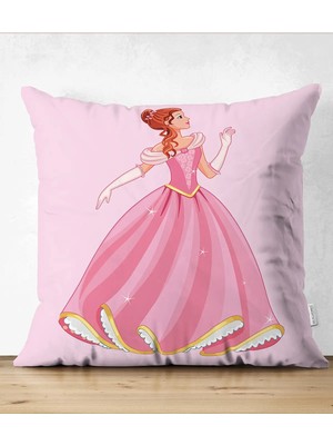 Rem Home Rengirenk Dekoratif Kırlent Kılıfı 43 x 43 cm Salon Koltuk Kanepe Yastık Kılıfı