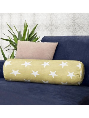 Rem Home Rengirenk Dekoratif Kırlent Kılıfı Modern 60 x 20 cm Salon Koltuk Kanepe Yastık Kılıfı
