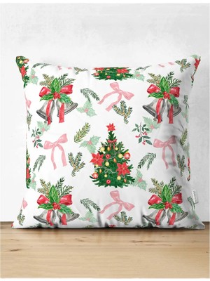 Rem Home Rengirenk Dekoratif Kırlent Kılıfı Sarı 43 x 43 cm Salon Koltuk Kanepe Yastık Kılıfı