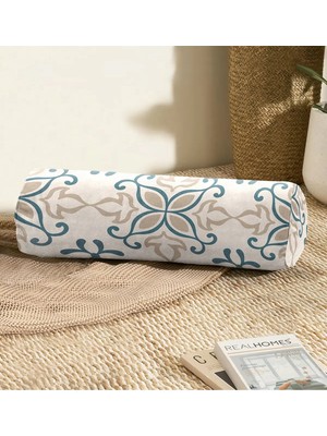 Rem Home Rengirenk Dekoratif Kırlent Kılıfı Modern 60 x 20 cm Salon Koltuk Kanepe Yastık Kılıfı