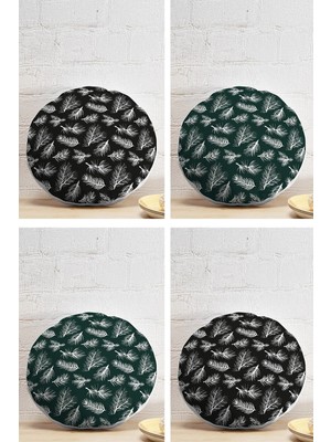 Rem Home Rengirenk Dekoratif Kırlent Kılıfı Beyaz Modern 43 x 43 cm Salon Koltuk Kanepe Yastık Kılıfı