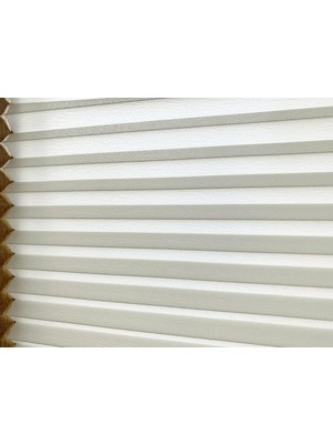 Pliper Ekru - Plise Cam Balkon Perdesi Yapışkanlı 3400002 (50 x 120)