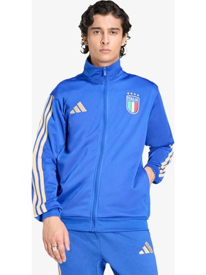 adidas İtalya Erkek Mavi Eşofman Üstü.-