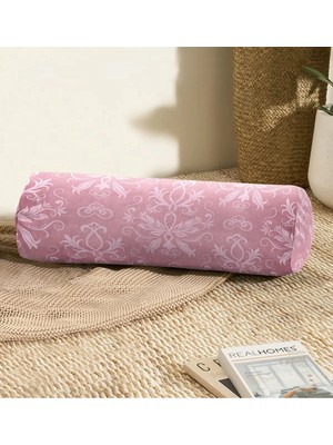Rem Home Rengirenk Dekoratif Kırlent Kılıfı Sarı 60 x 20 cm Salon Koltuk Kanepe Yastık Kılıfı