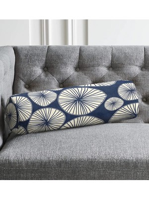 Rem Home Rengirenk Dekoratif Kırlent Kılıfı 60 x 20 cm Salon Koltuk Kanepe Yastık Kılıfı