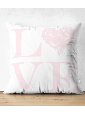 Rem Home Rengirenk Dekoratif Kırlent Kılıfı 43 x 43 cm Salon Koltuk Kanepe Yastık Kılıfı