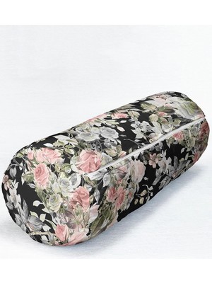 Rem Home Rengirenk Dekoratif Kırlent Kılıfı Modern 60 x 20 cm Salon Koltuk Kanepe Yastık Kılıfı