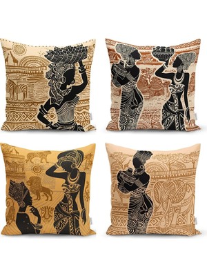 Rem Home Rengirenk Dekoratif Kırlent Kılıfı Beyaz Düz 43 x 43 cm Salon Koltuk Kanepe Yastık Kılıfı