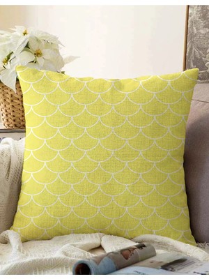 Rem Home Rengirenk Dekoratif Kırlent Kılıfı 43 x 43 cm Salon Koltuk Kanepe Yastık Kılıfı