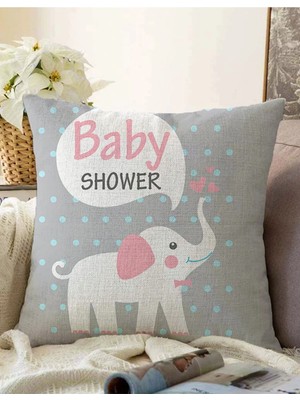 Rem Home Rengirenk Dekoratif Kırlent Kılıfı Sarı 43 x 43 cm Salon Koltuk Kanepe Yastık Kılıfı