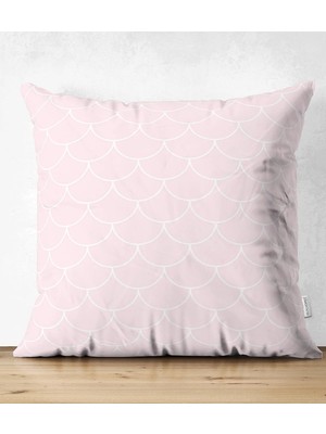 Rem Home Rengirenk Dekoratif Kırlent Kılıfı 43 x 43 cm Salon Koltuk Kanepe Yastık Kılıfı