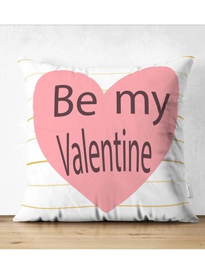 Rem Home Rengirenk Dekoratif Kırlent Kılıfı Sarı Modern 43 x 43 cm Salon Koltuk Kanepe Yastık Kılıfı
