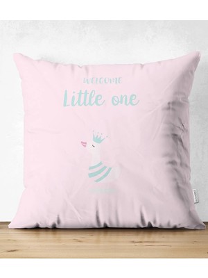 Rem Home Rengirenk Dekoratif Kırlent Kılıfı Sarı 43 x 43 cm Salon Koltuk Kanepe Yastık Kılıfı