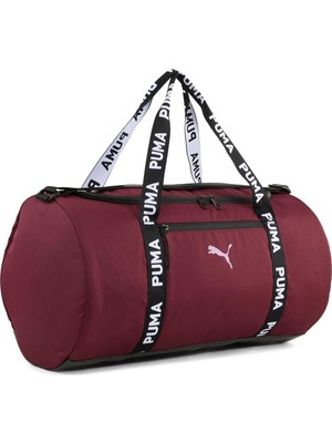Puma At Ess Barrel Bag Kadın Spor Çantası, Puma Black, Tek Beden