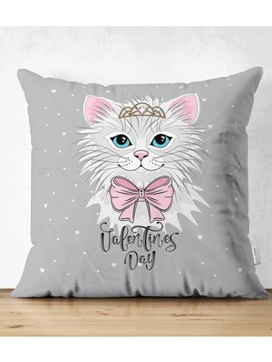 Rem Home Rengirenk Dekoratif Kırlent Kılıfı Sarı 43 x 43 cm Salon Koltuk Kanepe Yastık Kılıfı