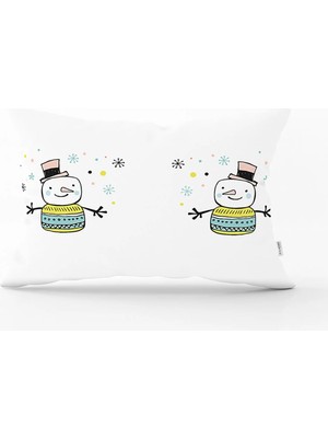 Rem Home Rengirenk Dekoratif Kırlent Kılıfı Gri 35 x 55 cm Salon Koltuk Kanepe Yastık Kılıfı